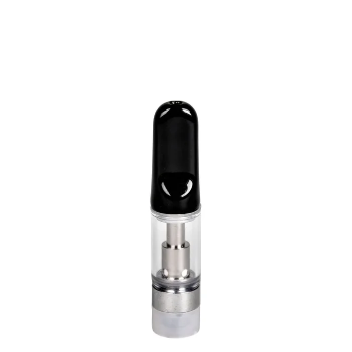 0.5mL 510 Push Top Black Tip Vape Cartridge