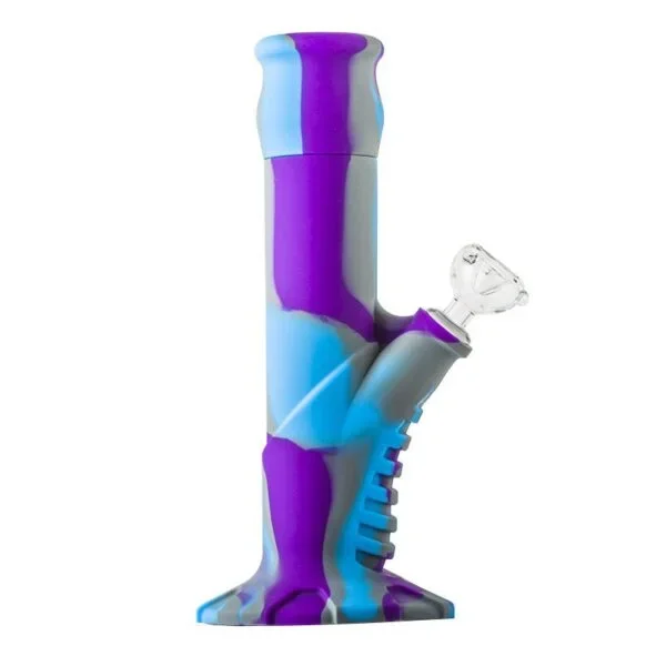 10.6″ Camouflage Silicone Bong – Puffing Bird