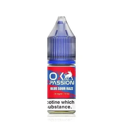 10x Blue Sour Razz OXVA Ox Passion Nic Salt 10ML E-Liquid