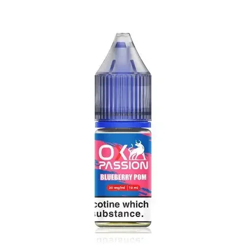 10x Blueberry Pom OXVA Ox Passion Nic Salt 10ML E-Liquid