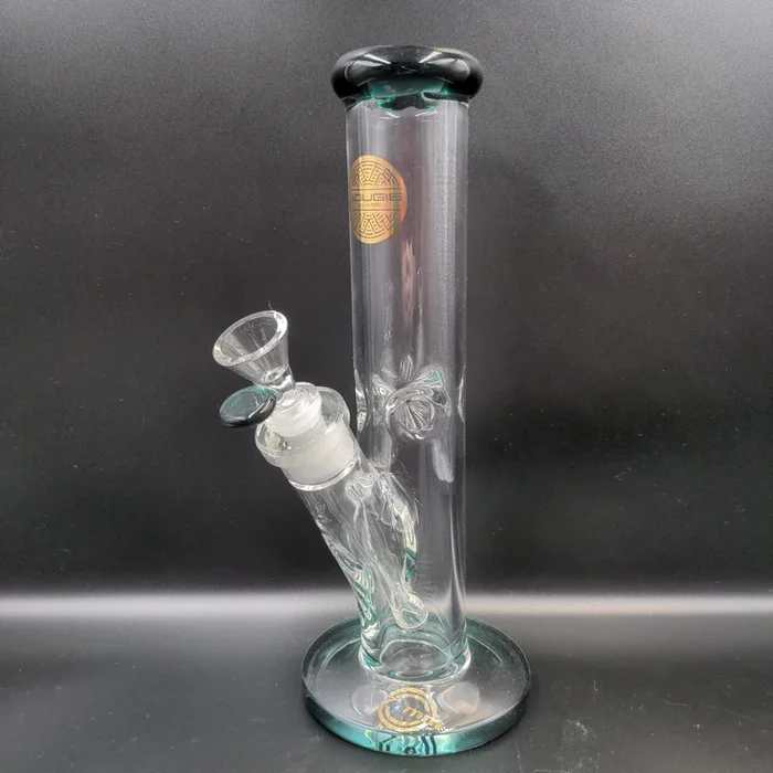 12″ Bougie Glass Straight Tube Bong 7mm