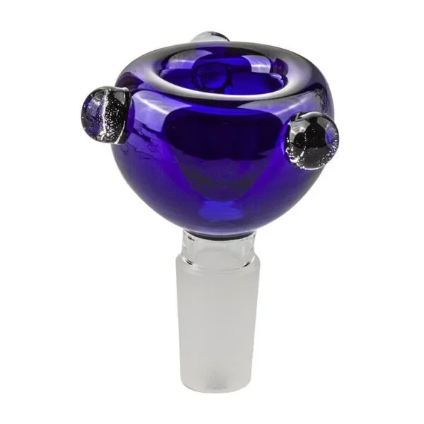 14mm Male Cobalt Round Bong Bowl – Puffing Bird