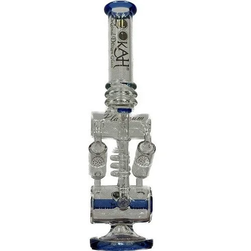 17 ” Double Curved Barrel Waterpipe