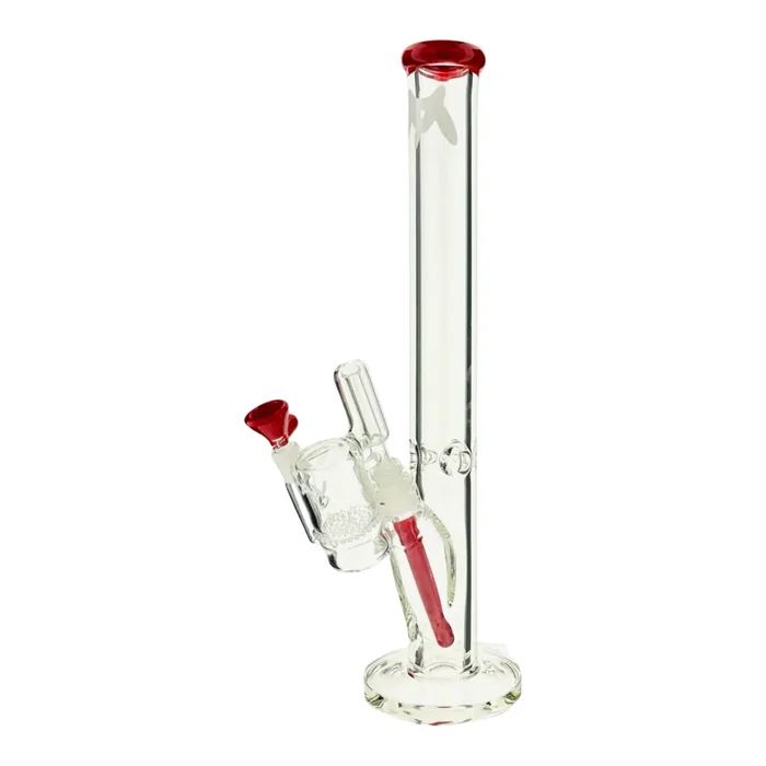 18″ 9mm Classic Beaker Bong Wigwag Stem Match Rasta