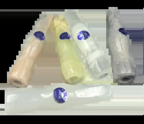 3″ Natural Stone Chillum | Assorted Colors and Stones