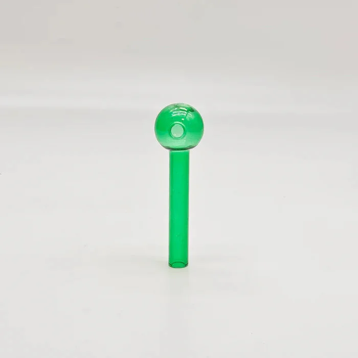 4″ Green Glass Oil Burner Pipe