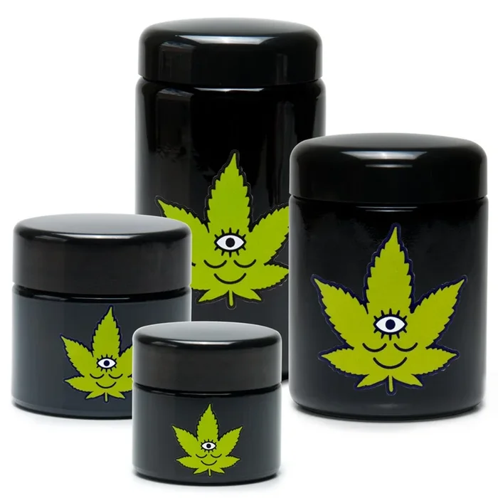 420 Science x Wokeface UV Toke Face Screw Top Jar