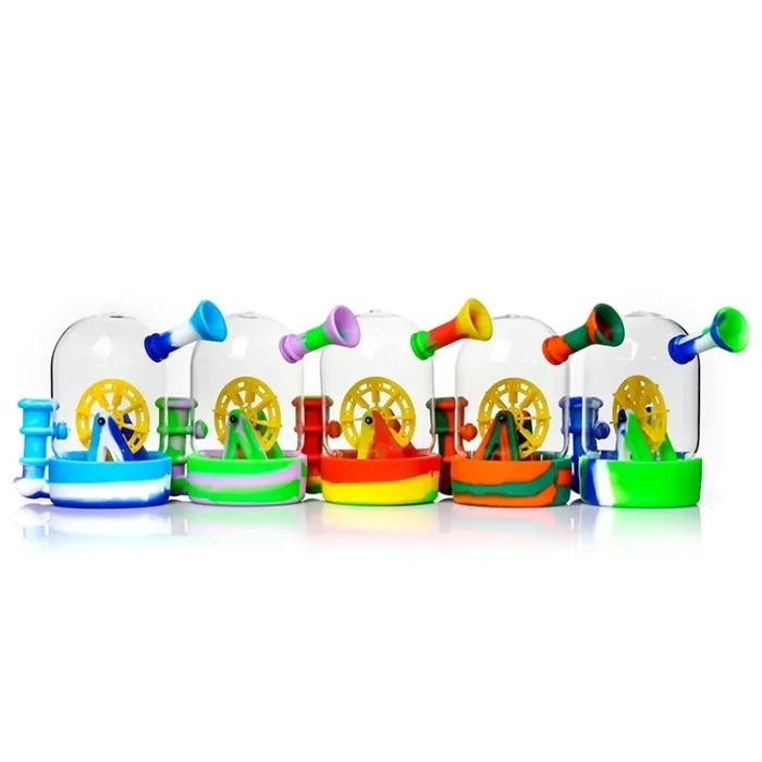 5.5″ Windmill Silicone Water Pipe (SRS1006)