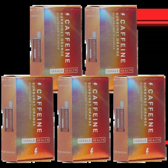 5-PACK Caffeine Sunburst Orange