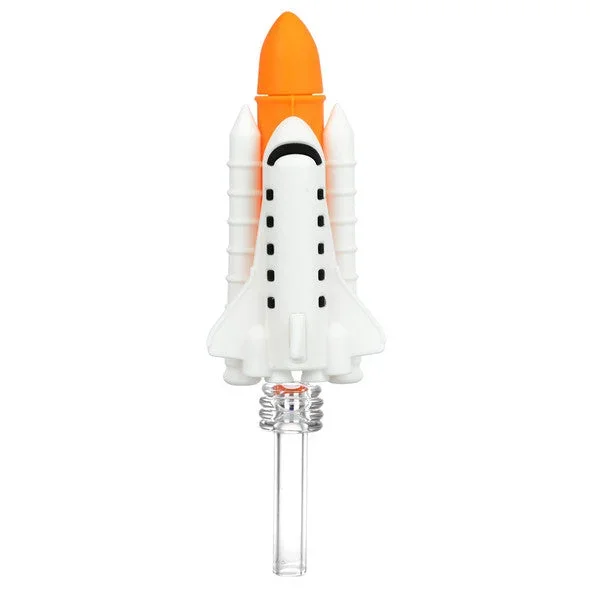 6 ” Space Shuttle Silicone Dab Straws