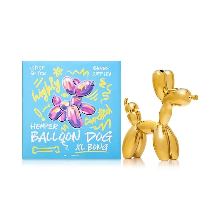 7.6 ” Hemper Balloon Dog XL Bong – (1 Count)