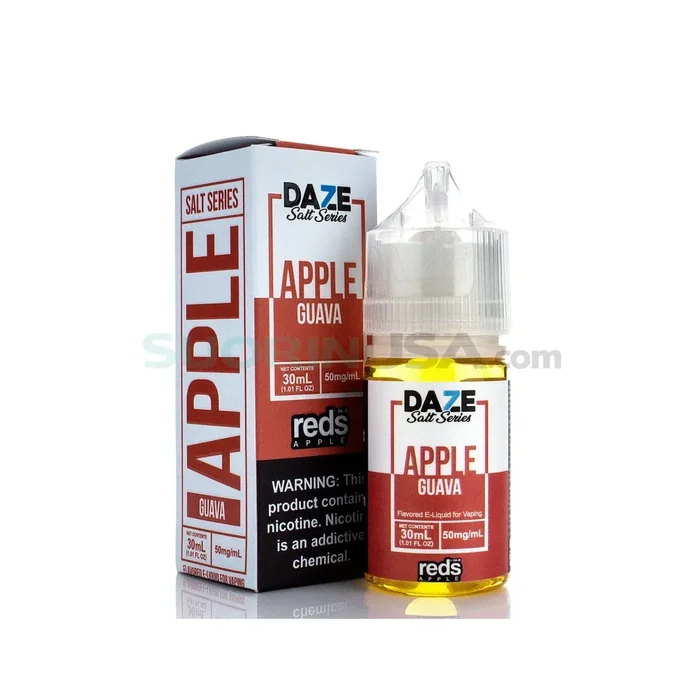 7 Daze Reds | GUAVA – Nic Salt eJuice (30mL)