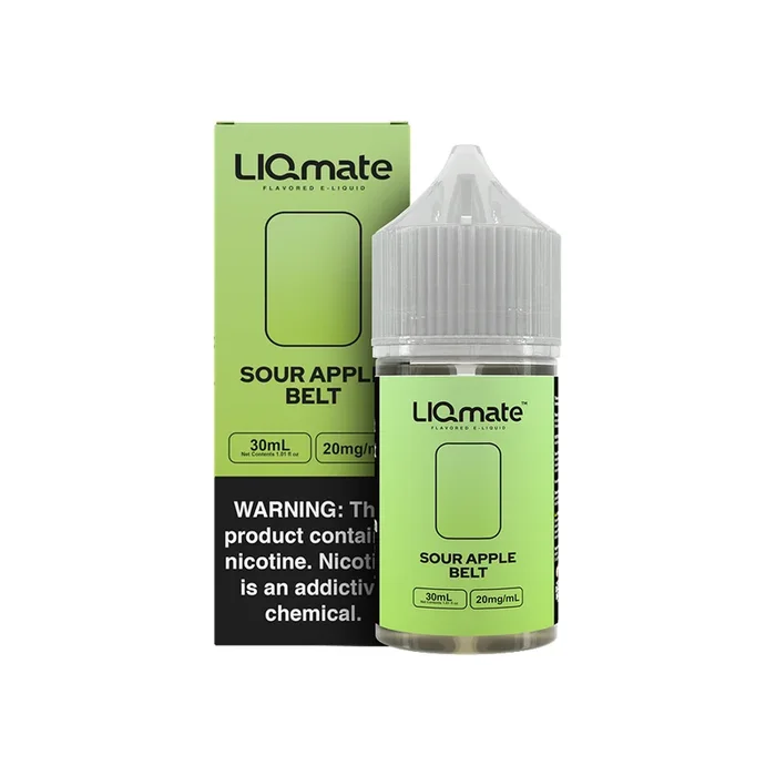 7Daze Sour Apple Belts Liqmate Series 30mL Salt Nicotine Vape Juice