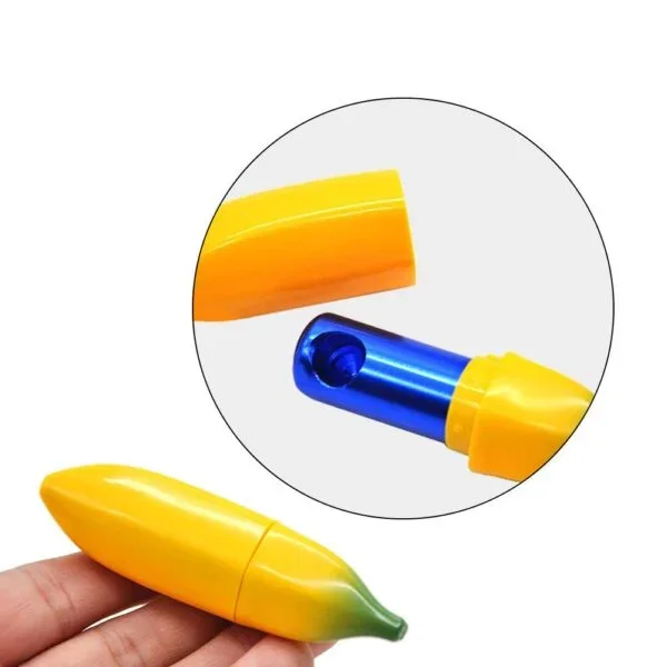 “Banana” Stealth Portable Pipe – Puffing Bird