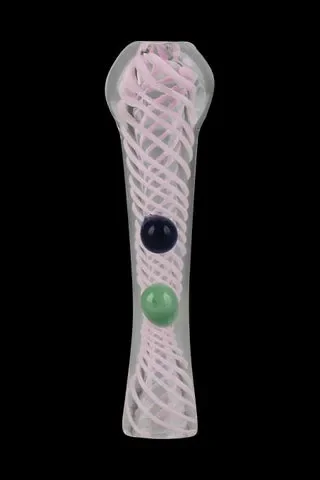 “We Remote” Spiral Glass Chillum
