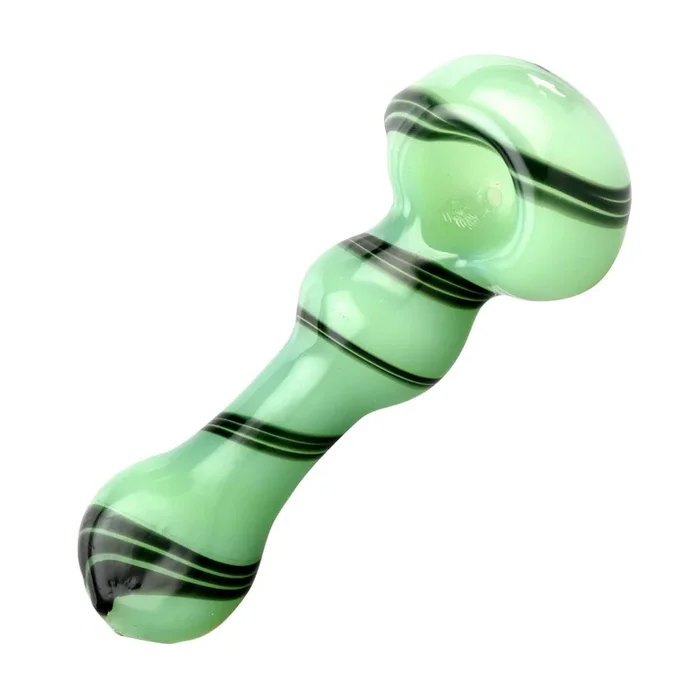 AFG Distribution – Jade Green – Black Swirl – Spoon Pipe