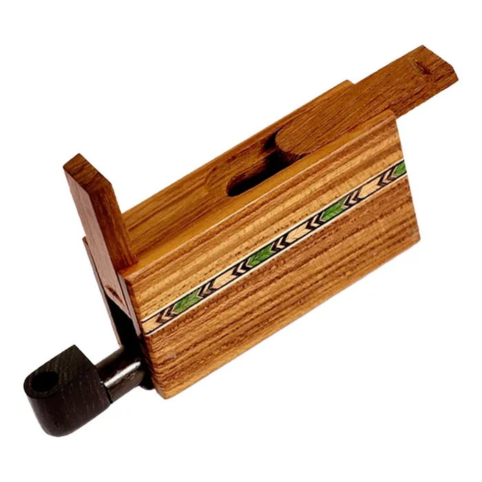 AFG Distribution – Sneaky Tokes – Teakwood Box – w – Ebony – One Hit Pipe