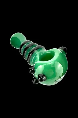 AFM Glass Tiger Stripe Color Hand Pipe