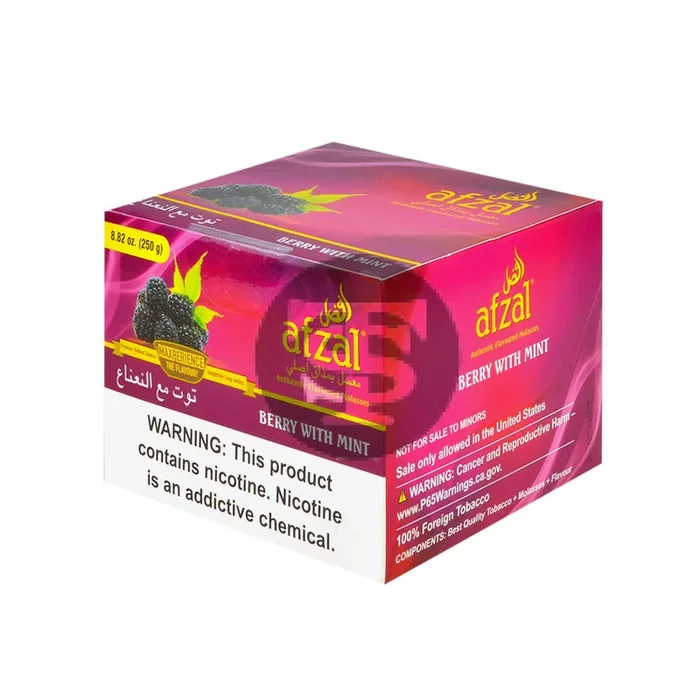 Afzal Berry with Mint Hookah Shisha 250g