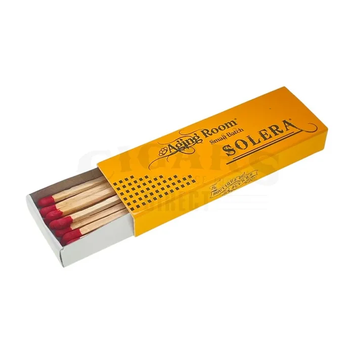 Aging Room Solera Yellow Box of Long Stem Matches