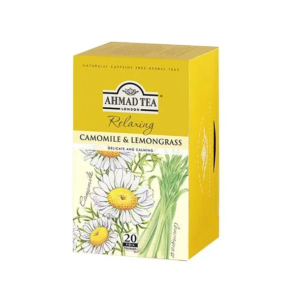 Ahmad Tea Infusion Camomile & Lemongrass 20s