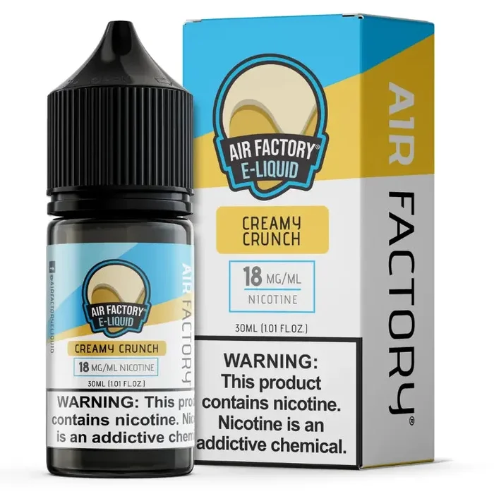 Air Factory Salt E-Juice – Creamy Crunch