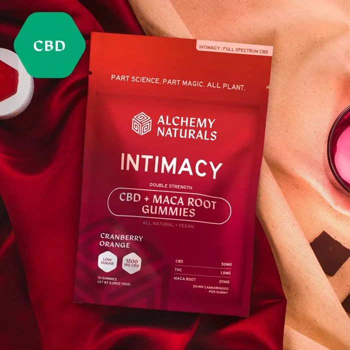 Alchemy Naturals – CBD Gummies – for Intimacy