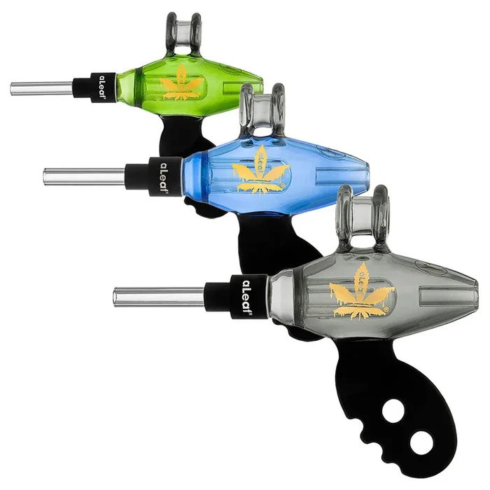 aLeaf x Nectar Collector Noisy Cricket Ray Gun Dab Straw – 5.75″ / Colors Vary