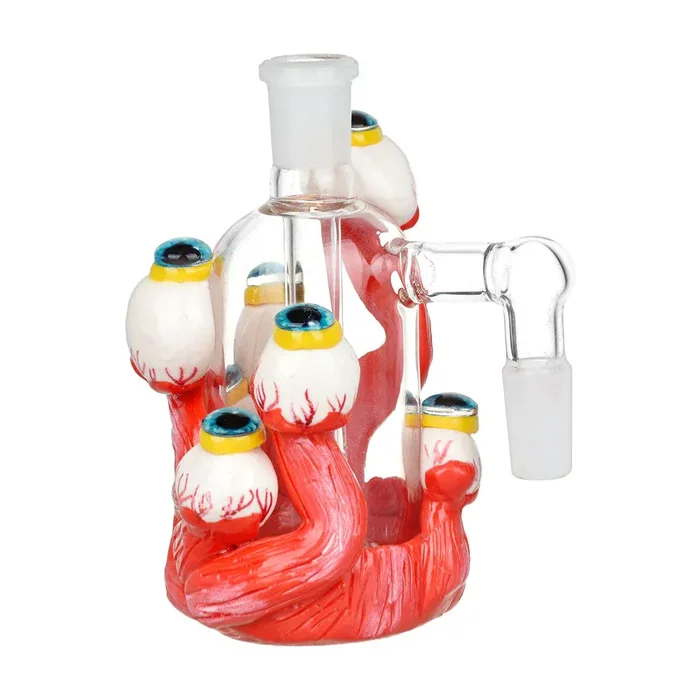 All Eyes on You Glow in the Dark Ash Catcher – 4.5″ / 14mm M