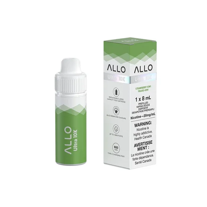 ALLO Ultra 10k Hybrid Disposable – Strawberry Kiwi (ON)