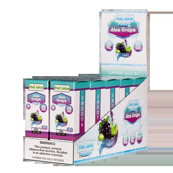 Aloe Grape Freeze by Pod Juice – 10pk