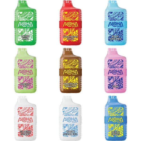 Aloha Sun TFN Disposable 7000 Puffs 15mL 50mg | MOQ 10