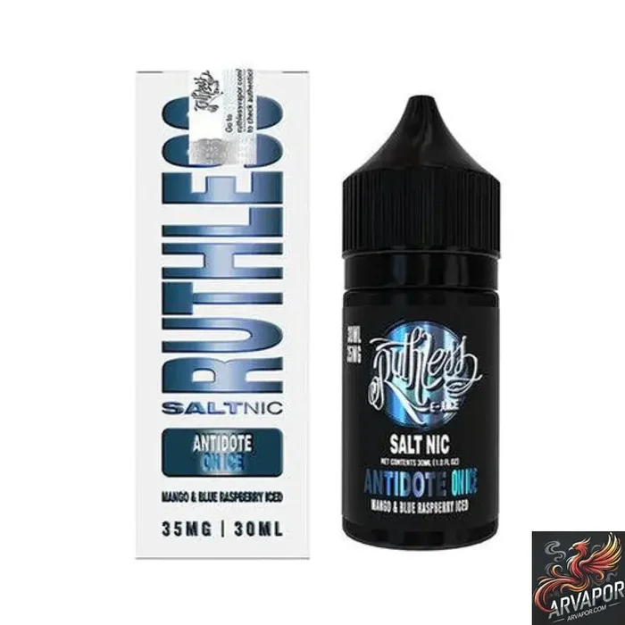 Antidote On Ice – Ruthless Salt 30mL – arvapor