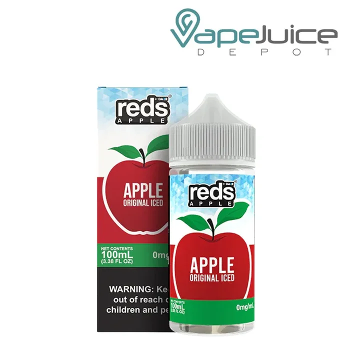 Apple Iced 7Daze Reds Apple eJuice 100ml