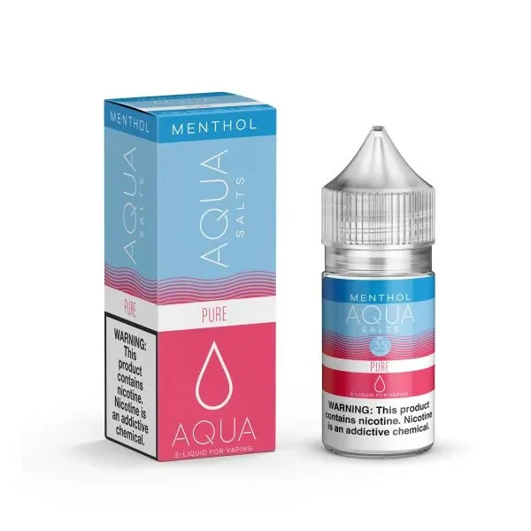 Aqua Pure Menthol Synthetic Nicotine – (30mL)