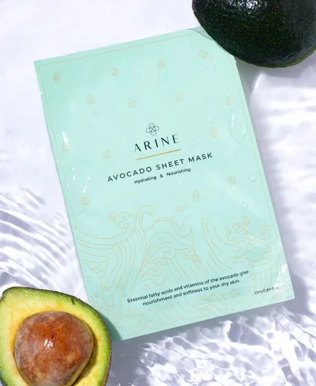 Arine Avocado Sheet Mask 25ml