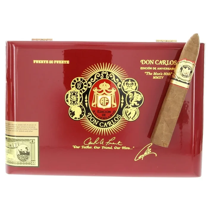 Arturo Fuente Don Carlos Edicion de Aniversario 80th Eye of the Shark Torpedo