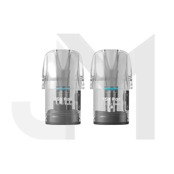 Aspire TSX Replacement Mesh Pods 2ml – 2PCS (0.8Ohms, 1.0Ohms)