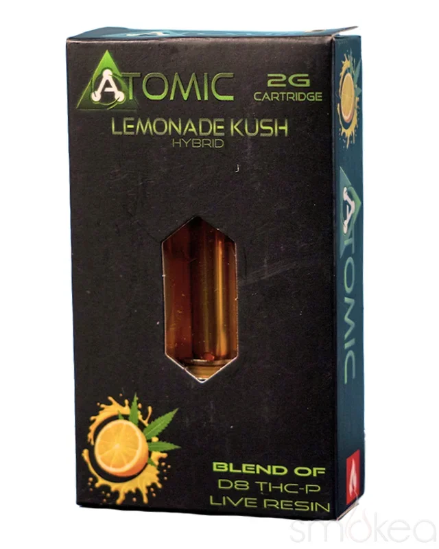Atomic Delta 2g Delta 8 + THCP Live Resin Cartridge – Lemonade Kush