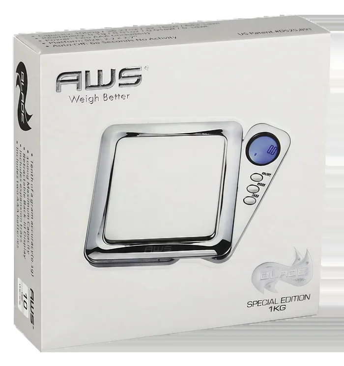 AWS Blade Scale with Silicone Mat – 1000g x 0.1g