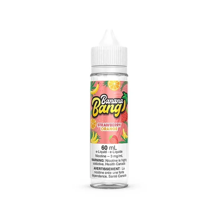 Banana Bang E-Liquid Strawberry Orange Flavor