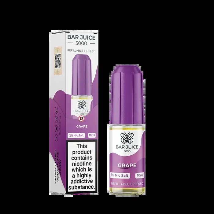 Bar Juice 5000 Grape 10ml Nic Salt