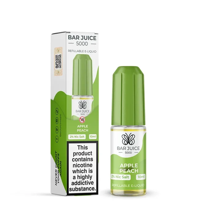 Bar Juice 5000 Salt Apple Peach 10ml E-Liquid