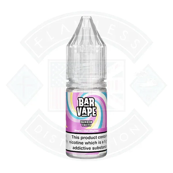 Bar Vape Nic Salt 10ml Rainbow Fruits
