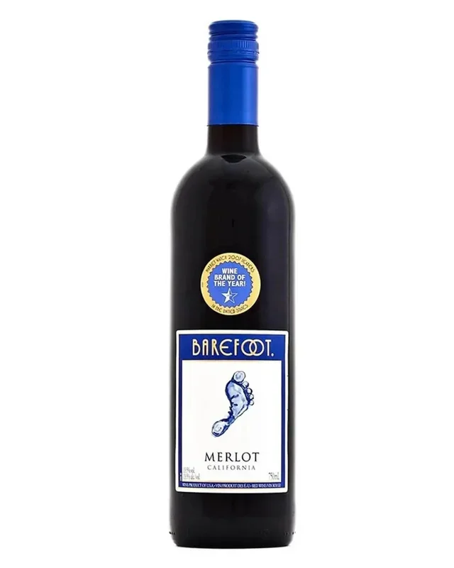 Barefoot Merlot Red Wine, 75 cl
