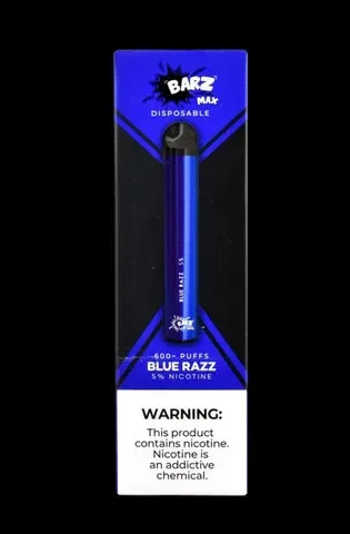 Barz Max 420 mAh Disposable Vaporizer- Bulk 10 Pack