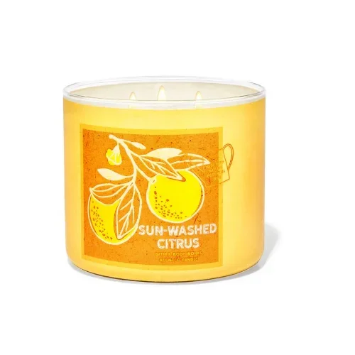 BBW Sunwashed Citrus Scented Candle 411g