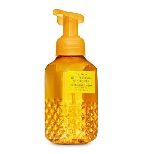 BBW White Barn Bright Citrus Sunflower Gentle Foaming Hand Soap 259ml