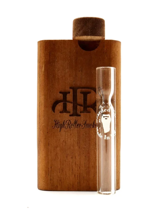 Bearded Distro – High Roller Dugout with Glass Chillum Medium (4 “)