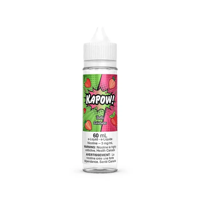 Belts by KAPOW E-Liquid